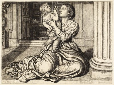 A despedida do pai de William Holman Hunt