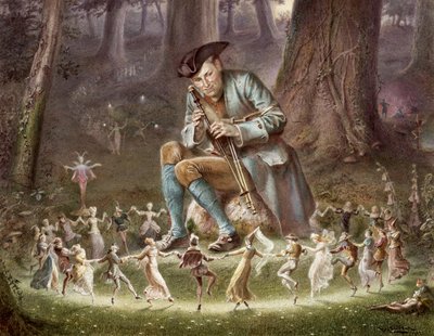 Dança de fadas, 1882 de William Holmes Sullivan