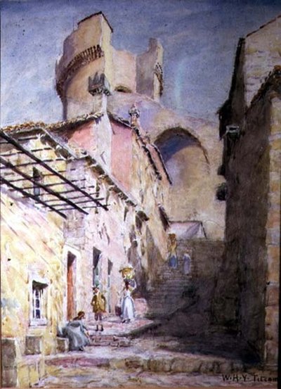 Carro (aguarela sobre papel) de William Holt Yates Titcomb