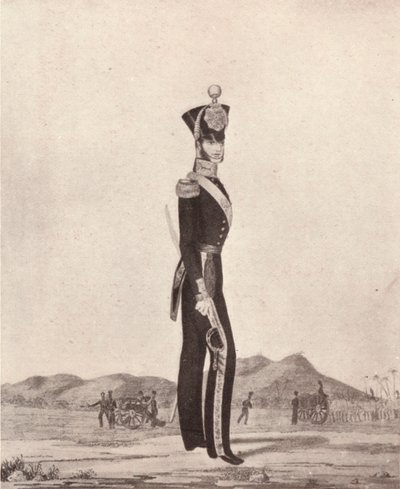 Oficiais da artilharia do exército de Madras, 1841 1909 de William Hunsley
