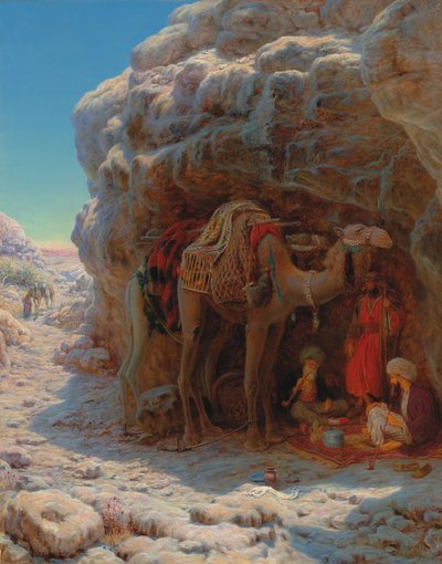 A sombra de uma rocha de William J. Webbe or Webb