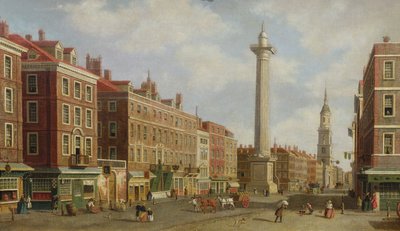 Vista do Monumento, c.1770 de William James