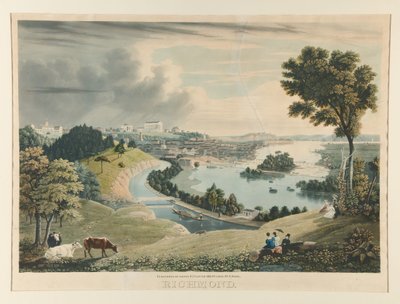 Vista de Richmond de William James Bennett