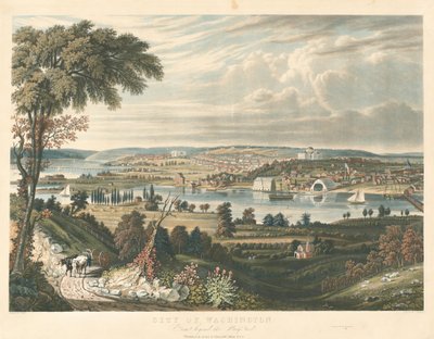Cidade de Washington: além dos estaleiros da Marinha de William James Bennett after George Cooke