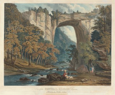 Vista da Ponte Natural de William James Bennett after Jacob C. Ward