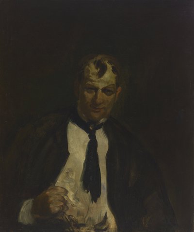 George Benjamin Luks, 1899. de William James Glackens