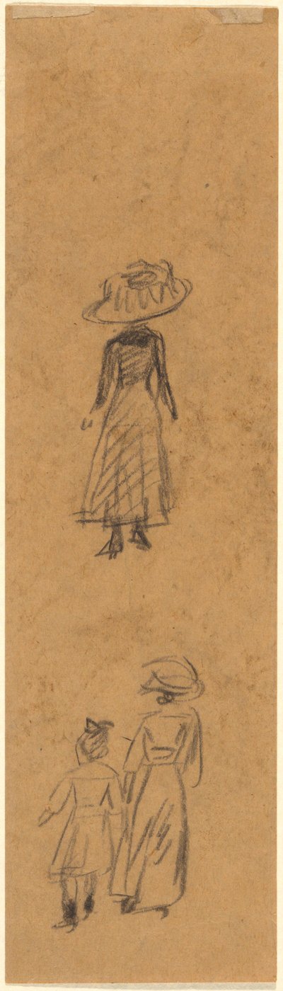 Esboço de Figuras de William James Glackens