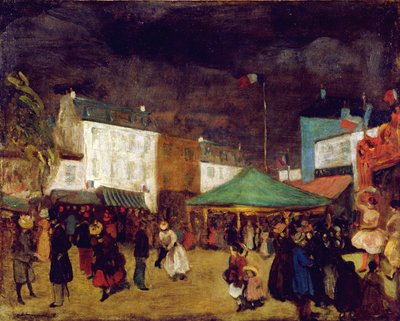 A feira do condado, c.1895 de William James Glackens