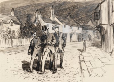 Depois fomos todos para casa de William James Glackens