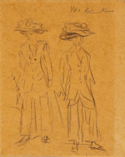 Duas mulheres de William James Glackens