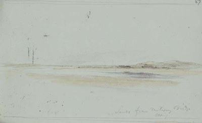 Areias da ponte ferroviária de Duddon de William James Linton