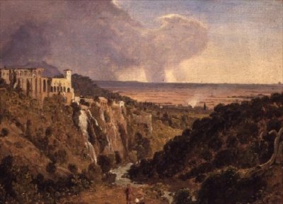 O Tivoli e o Campo Além de William James Linton