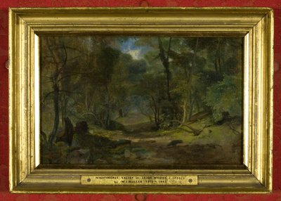 Nightingale Valley, c.1831 (óleo sobre tela) de William James Muller