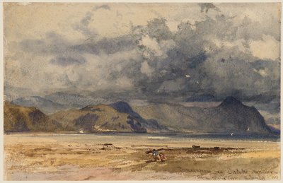 Penmaenmawr a partir de Llandudno de William James Muller