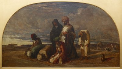 Preces no Deserto, 1840-1849. de William James Muller