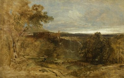 Tivoli - A Sketch, c.1835 (óleo sobre tela) de William James Muller