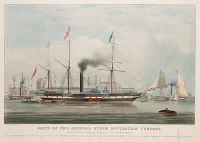 Os navios "Clarence", "Leith" e "Columbine de William John Huggins
