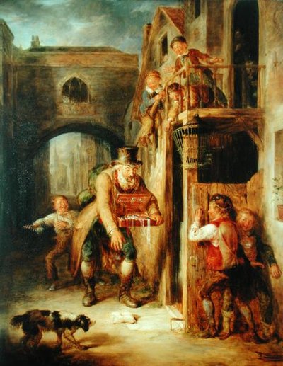 A Falsa Parcel (óleo sobre tela) de William Kidd