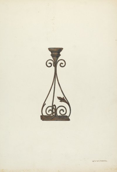 Castiçal de William Kieckhofel