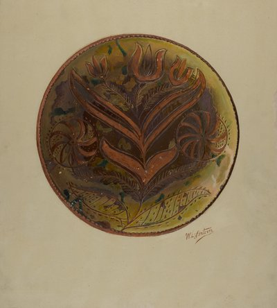 Pai. Prato Alemão, c. 1937. de William L Antrim