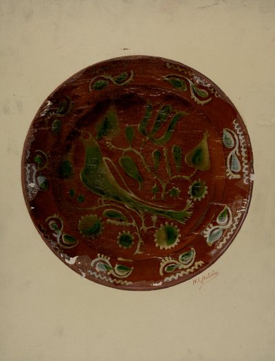 Pai. Prato Alemão, c. 1938. de William L Antrim