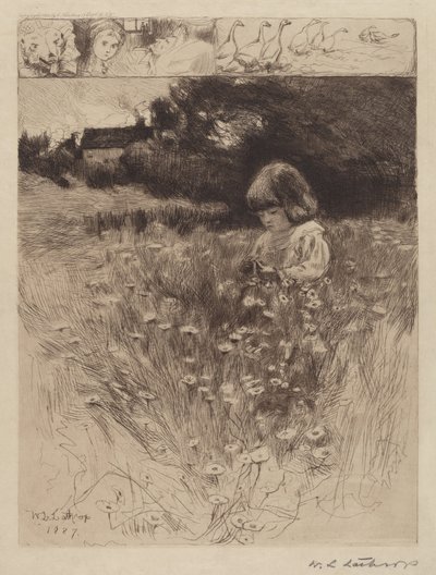 Chapeuzinho Vermelho de William Langson Lathrop