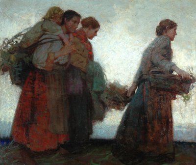 Sobre os diques (óleo sobre tela) de William Lee Hankey