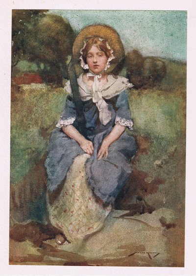 Desliza todo o encanto emprestado que se veste, agora partilha com a arte o triunfo dos seus olhos (cor litho) de William Lee Hankey