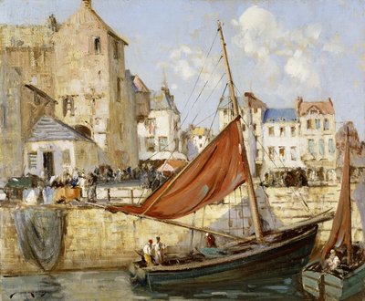 O Porto, Honfleur de William Lee Hankey