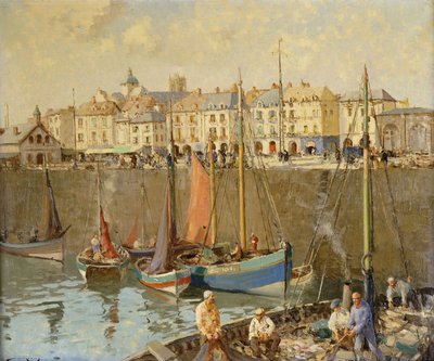The Quai, Dieppe de William Lee Hankey