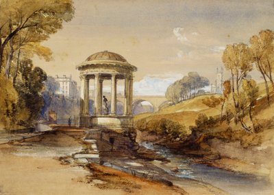 Poço de São Bernardo, Água de Leith, perto de Edimburgo, Escócia, de William Leighton Leitch