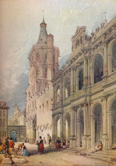 Prefeitura, Colônia, c1841 de William Leighton Leitch
