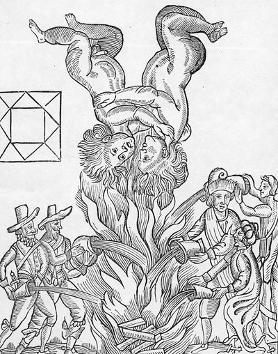 Facsmilie do Hieróglifo Astrológico que previa o Grande Incêndio de Londres, de &39;Monarchy or No Monarchy in England&39; publicado em 1651 de William Lilly