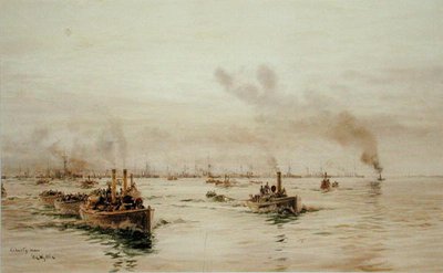 Liberty Men (aguarela sobre papel) de William Lionel Wyllie