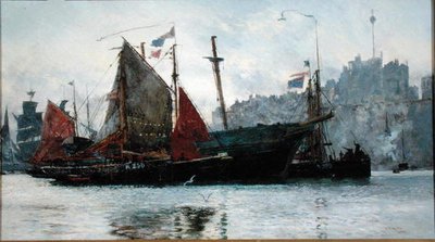 Porto de Ramsgate de William Lionel Wyllie