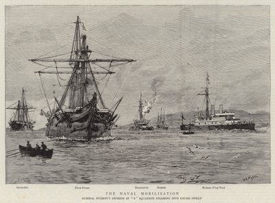 A mobilização naval de William Lionel Wyllie