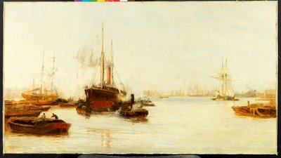 A piscina de Londres de William Lionel Wyllie