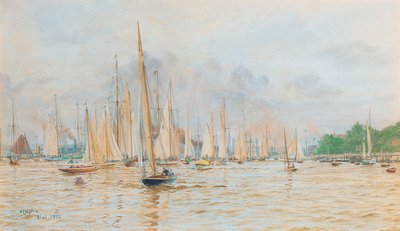 A Regata em Kiel de William Lionel Wyllie