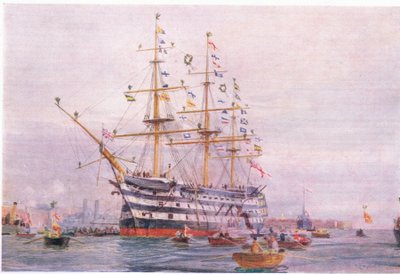Aniversário de Trafalgar de William Lionel Wyllie