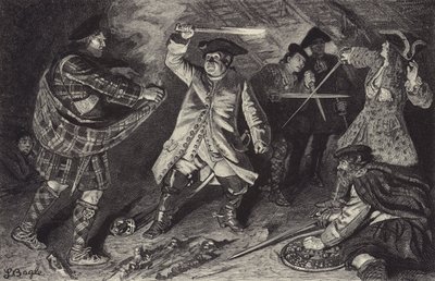 Lute na pousada no Clachan de Aberfoil de William Lockhart Bogle
