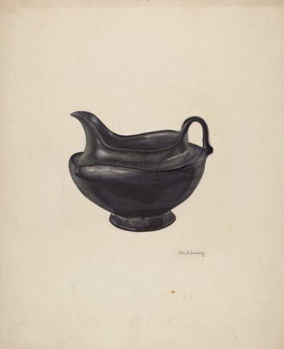Moravian Pitcher, 1938. de William Ludwig