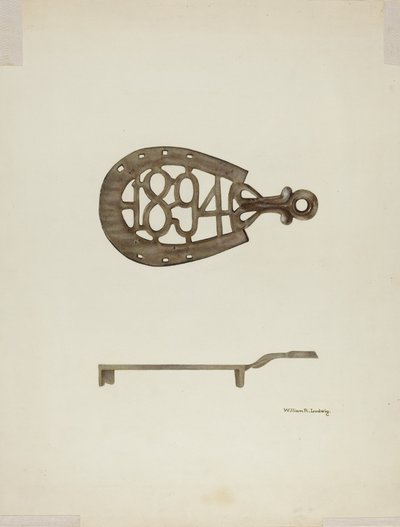 Trivet, c. 1939. de William Ludwig