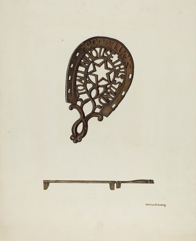 Trivet, c. 1939. de William Ludwig