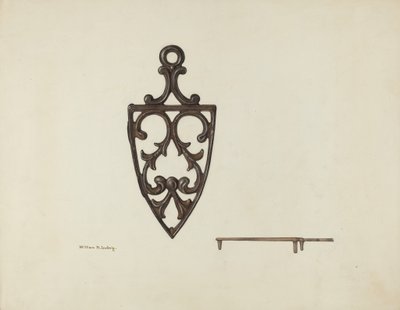Trivet, c. 1939. de William Ludwig