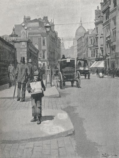 Rua do canhão, 1891 de William Luker