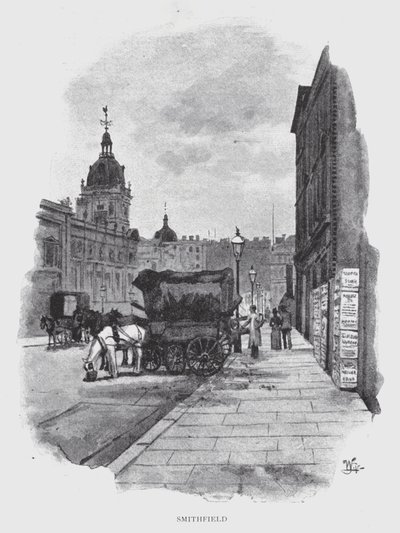 Smithfield (litho) de William Luker