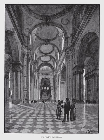 Catedral de São Paulo (Litho) de William Luker
