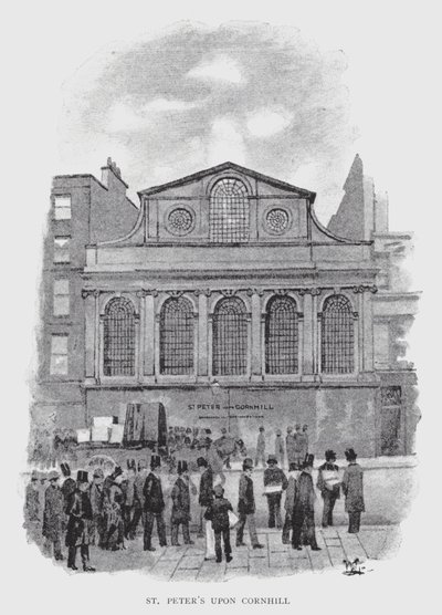 São Pedro sobre Cornhill (litho) de William Luker