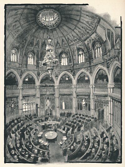 The Guildhall - Câmara do Conselho, 1891 de William Luker