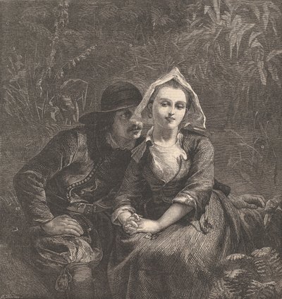 A Declaração, de Illustrated London News, 29 de Agosto de 1868. de William Luson Thomas